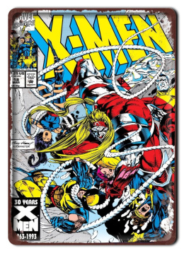 KOMIKS Plakat Metalowy Szyld X-MEN #16857