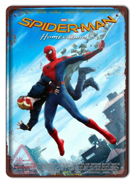 KOMIKS Plakat Metalowy Szyld Spider-Man #16905