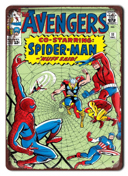 KOMIKS Plakat Metalowy Szyld Spider-Man #16910