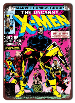 KOMIKS Plakat Metalowy Obrazek X-Men #16921