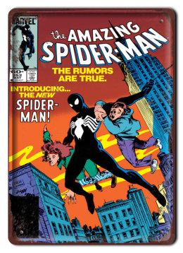 KOMIKS Plakat Metalowy Szyld Spider-Man #16924