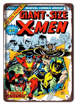 KOMIKS Plakat Metalowy Obrazek X-Men #16926
