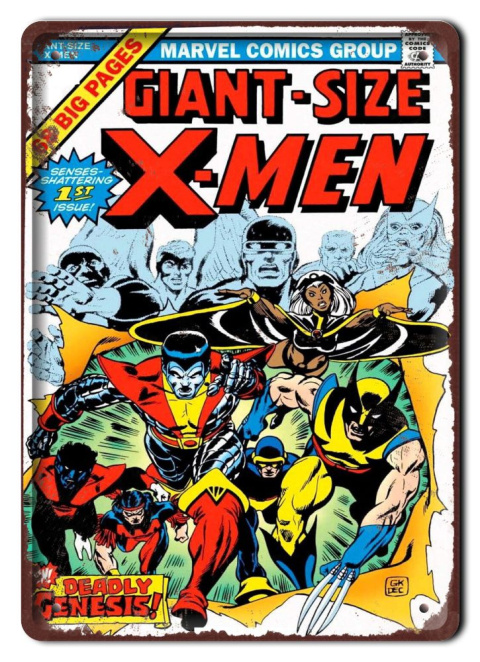 KOMIKS Plakat Metalowy Obrazek X-Men #16926