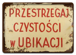 PRL SZYLD PLAKAT METALOWY OBRAZEK #12603