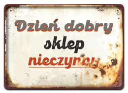 PRL SZYLD PLAKAT METALOWY OBRAZEK #12708