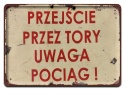 PRL Szyld Retro Vintage PLAKAT METALOWY OBRAZEK #17765