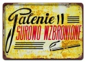 PRL Szyld Retro Vintage PLAKAT METALOWY OBRAZEK #17760