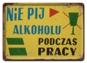 PRL Szyld Retro Vintage PLAKAT METALOWY OBRAZEK #17771