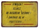 PRL Szyld Retro Vintage PLAKAT METALOWY OBRAZEK #17776