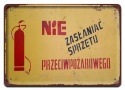 PRL Szyld Retro Vintage PLAKAT METALOWY OBRAZEK #17785