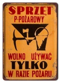 PRL Szyld Retro Vintage PLAKAT METALOWY OBRAZEK #17790