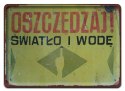 PRL Szyld Retro Vintage PLAKAT METALOWY OBRAZEK #17758