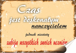 PRL Plakat Samoprzylepny, Plakietka, (motyw metalowego szyldu)#01527