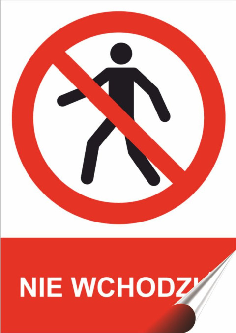 PRL Plakat Samoprzylepny, Plakietka, (motyw metalowego szyldu)#12664