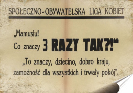 PRL Plakat Samoprzylepny Plakietka (motyw z metalowego szyldu)#15787