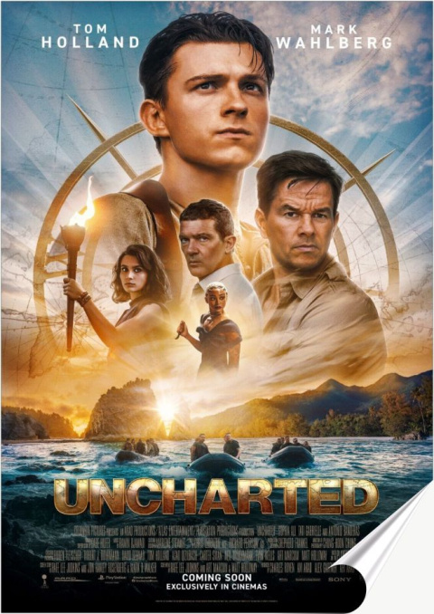 Plakat Filmowy folia Samoprzylepna Plakietka(motyw metalowego szyldu)#15205