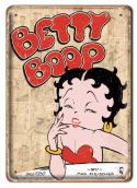 BETTY BOOP METALOWY SZYLD VINTAGE RETRO #00585