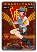 GARAGE METALOWY SZYLD PLAKAT RETRO VINTAGE #08004