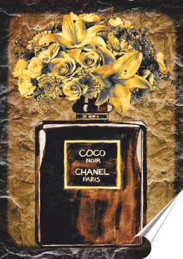 Chanel Plakat Samoprzylepny-Folia (motyw metalowego szyldu)#14508