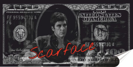 Al Pacino Plakat Samoprzylepny-Folia (motyw metalowego szyldu)#14653