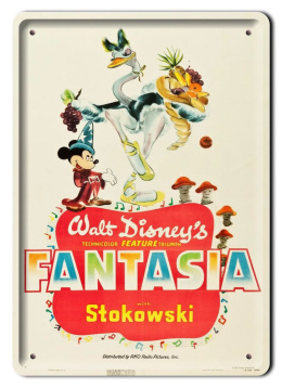 Disney Metalowy Plakat Bajkowy Pokój Dziecka Ściana Obrazek Plakietka#18122