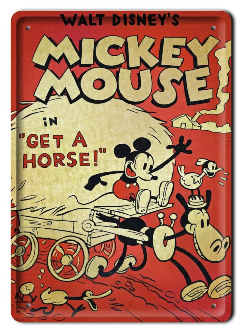 Disney Metalowy Plakat Bajkowy Pokój Dziecka Ściana Obrazek Plakietka#18320