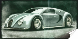 Lamborghini Plakat Samoprzylepny-Folia (motyw metalowego szyldu)#14844