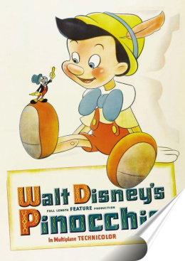 Disney Plakat Bajkowy Na Ścianę Pokój Dziecka Plakietka Samoprzylepna#18118