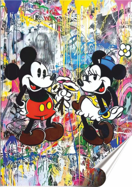 Disney Plakat Bajkowy Na Ścianę Pokój Dziecka Plakietka Samoprzylepna#18379