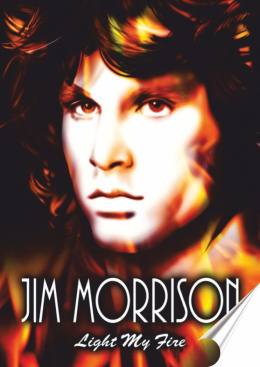 Morrison Plakat Samoprzylepny Plakietka(motyw metalowego szyldu)#00049