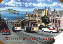 San Francisco Plakat Samoprzylepny Plakietka(motyw metalowego szyldu)#01376