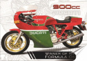 Ducati Plakat Samoprzylepny Plakietka(motyw metalowego szyldu)#01386