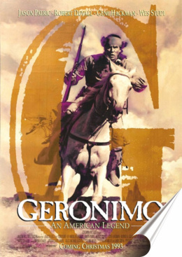 Geronimo Plakat Samoprzylepny Plakietka(motyw metalowego szyldu)#01657