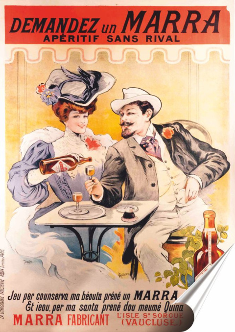 Alkohol Plakat Samoprzylepny Plakietka(motyw metalowego szyldu)#01932