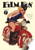 Harley Plakat Samoprzylepny Plakietka(motyw metalowego szyldu)#02378