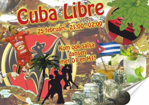 Cuba Libre Plakat Samoprzylepny Plakietka(motyw metalowego szyldu)#02186