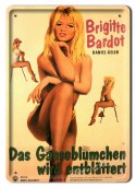 BARDOT METALOWY SZYLD PLAKAT OBRAZEK RETRO #01713