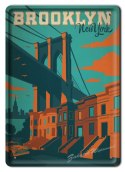 BROOKLYN METALOWY SZYLD PLAKAT VINTAGE #04920