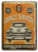 GARAGE METALOWY SZYLD PLAKAT RETRO VINTAGE #00694