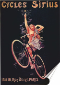 Rower Plakat Samoprzylepny Retro Plakietka(motyw metalowego szyldu)#02570