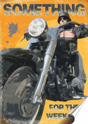 Harley Plakat Samoprzylepny Plakietka(motyw metalowego szyldu)#04995