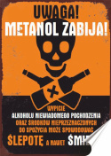 PRL Plakat Samoprzylepny Retro Plakietka(motyw metalowego szyldu)#05900