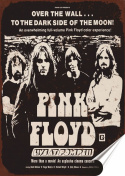 Pink Floyd Plakat Samoprzylepny Plakietka(motyw metalowego szyldu)#06024