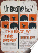 The Beatles Plakat Samoprzylepny Plakietka(motyw metalowego szyldu)#06089
