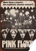 Pink Floyd Plakat Samoprzylepny Plakietka(motyw metalowego szyldu)#06187