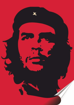 Che Guevara Plakat Samoprzylepny Plakietka(motyw metalowego szyldu)#08061