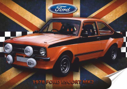 Ford Plakat Samoprzylepny Retro Plakietka(motyw metalowego szyldu)#08154