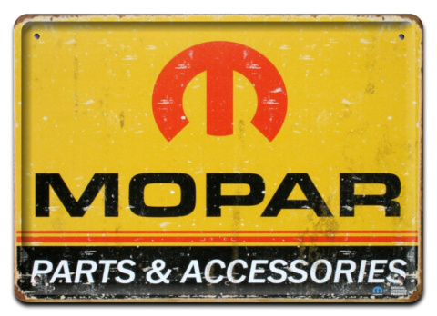 MOPAR METALOWY SZYLD VINTAGE RETRO #00472