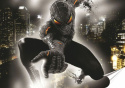 Spider-man Plakat Samoprzylepny Plakietka(motyw metalowego szyldu)#09384