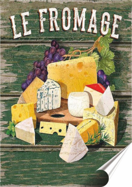 Sery Plakat Samoprzylepny Retro Plakietka(motyw metalowego szyldu)#10392